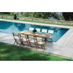 Tavolo DONORATICO in acacia allungabile 180/240x90 cm. - foto 1