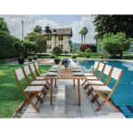 Tavolo DONORATICO in acacia allungabile 180/240x90 cm. - foto 3
