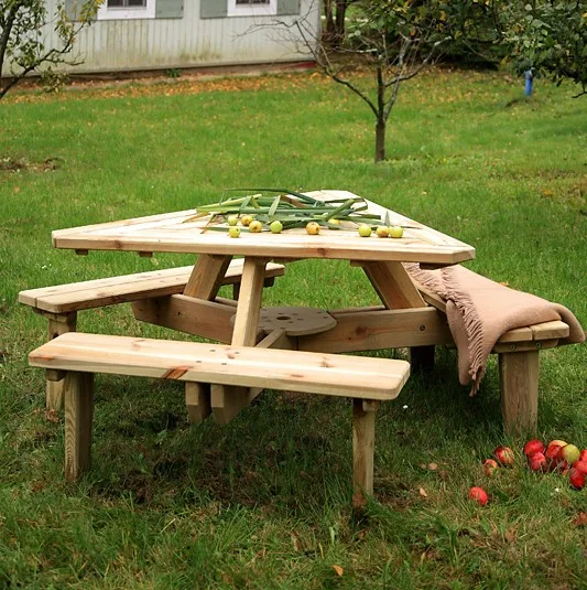 Tavolo Picnic TRIANGOLO 6 posti – 210 cm