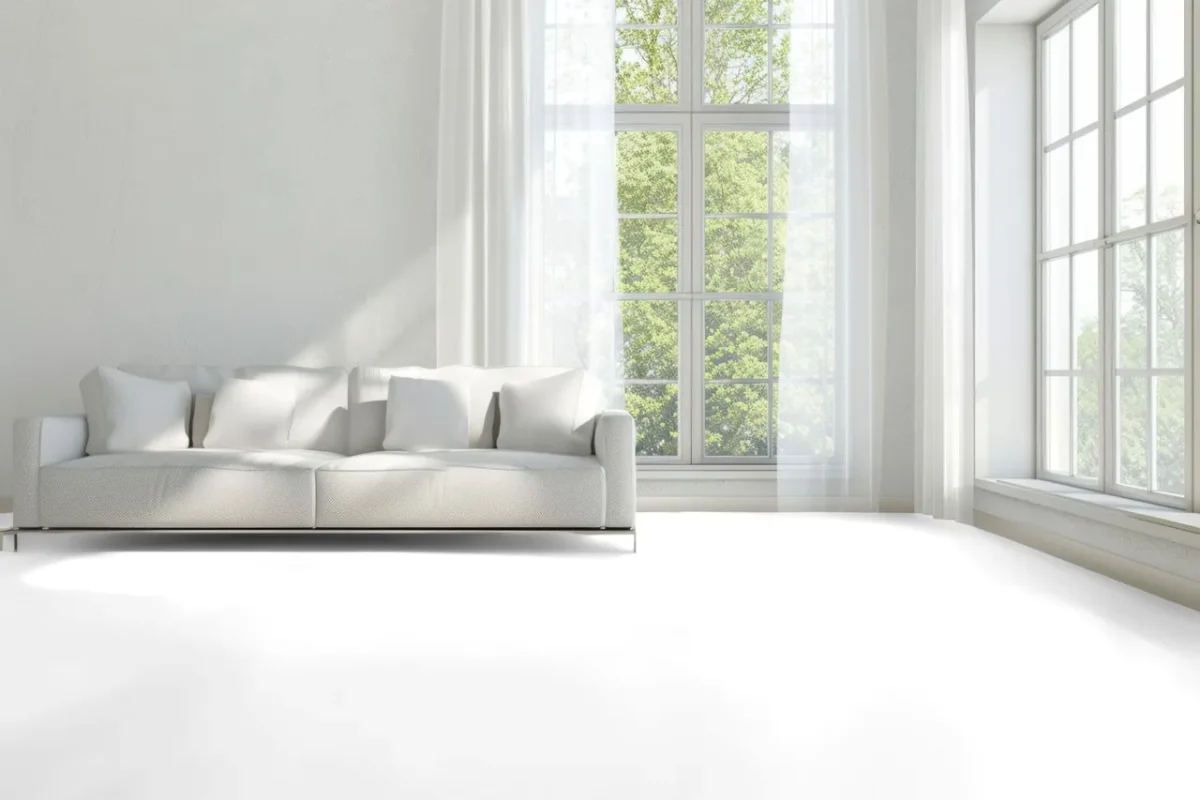Rivestimento/Pavimento CERAMIN Bianco Luna 40×120 – Posa facile - immagine 5