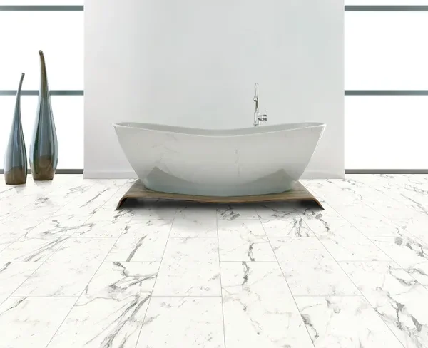 Rivestimento/Pavimento CERAMIN Carrara 40×120 – Posa facile