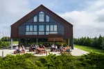 Onlywood Tavolo Picnic in Legno Noce ROTONDO Diametro 110 cm - 8 posti - foto 2