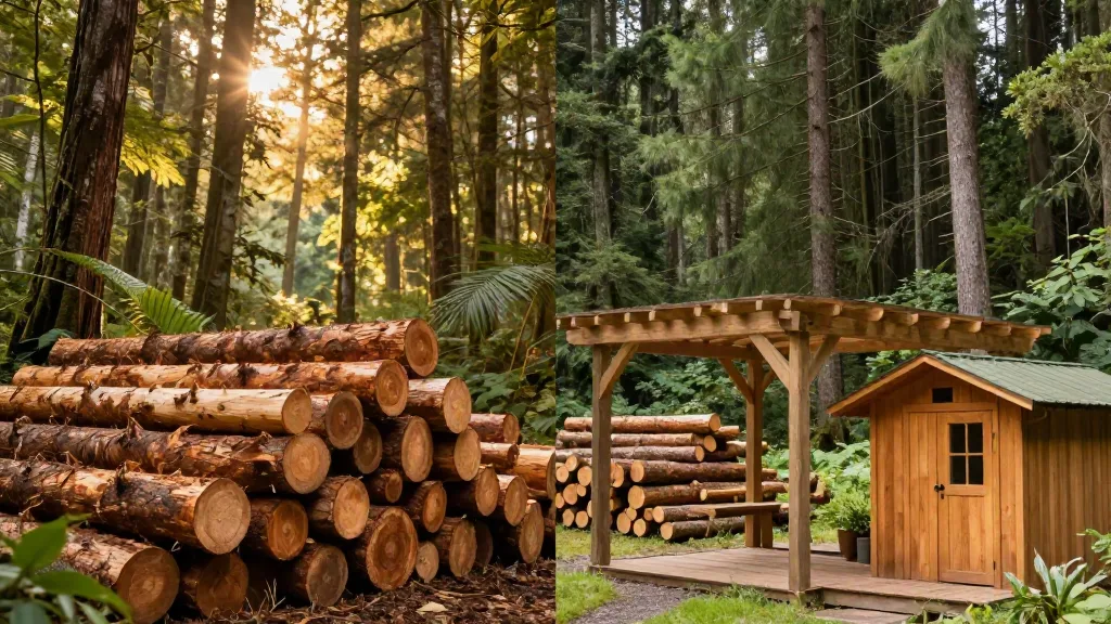 Legno Estero o Legno Nazionale? Pro e Contro per i tuoi Progetti in Casa e Giardino