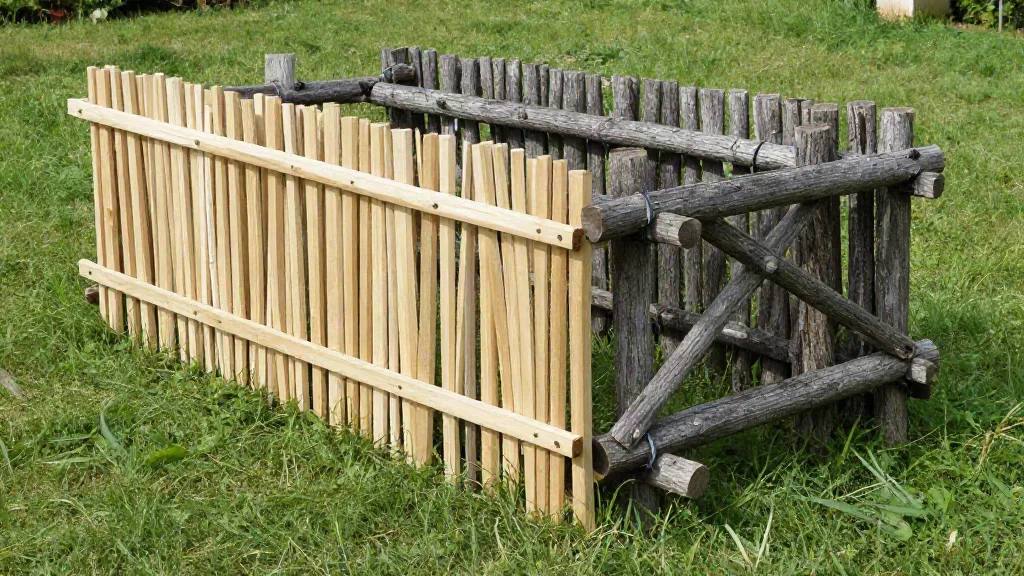 Steccato o staccionata in legno: differenze, costi e come scegliere