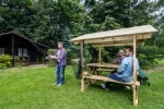 Onlywood Tavolo Picnic in Legno TOM copertura impermeabile - 3 versioni - foto 4