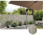 Onlywood Rivestimento WPC pareti esterne Grigio - 100% Waterproof - Prezzo a Mq. - foto 3
