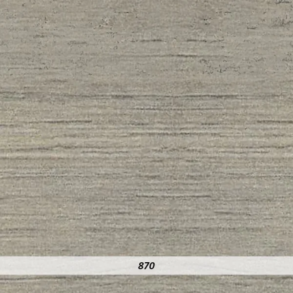 Battiscopa in PVC impermeabile LVT 70 x 10 mm Grigio cenere (870) – asta 2,40 m