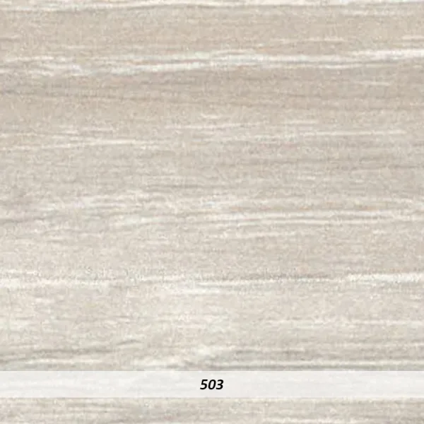 Battiscopa in PVC impermeabile LVT 70 x 10 mm Grigio perla (503) – asta 2,40 m