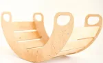 Dondolo Montessori CLASSIC in legno multistrato, vista laterale