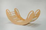 Dondolo Montessori SMILE con maniglie sagomate, vista laterale